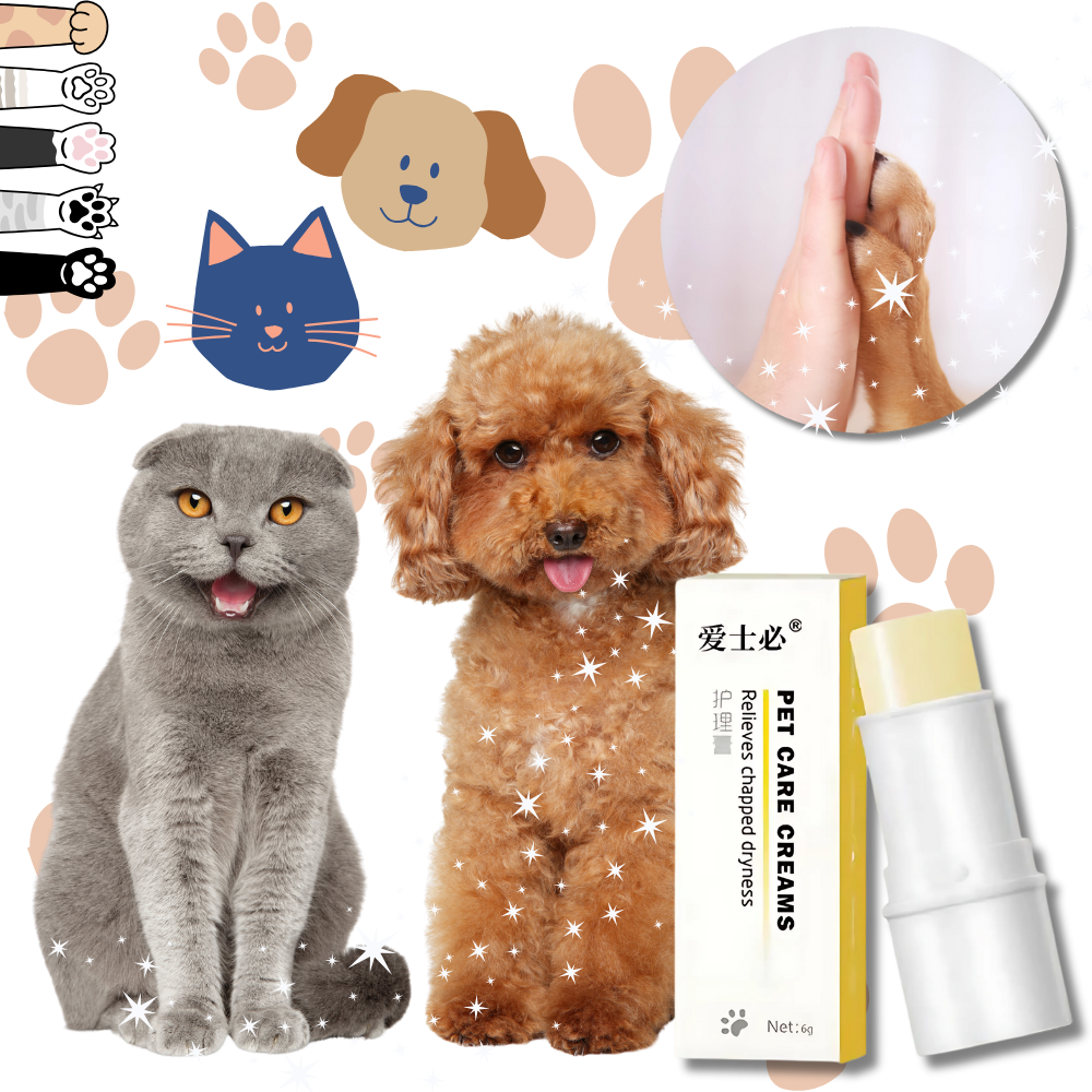 Baume apaisant pour coussinets d'animaux - Ozerty