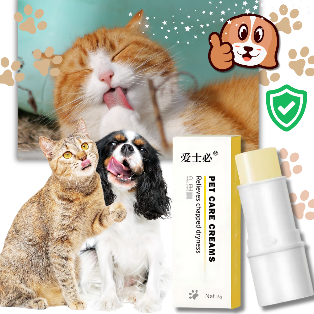 Baume apaisant pour coussinets d'animaux - Ozerty