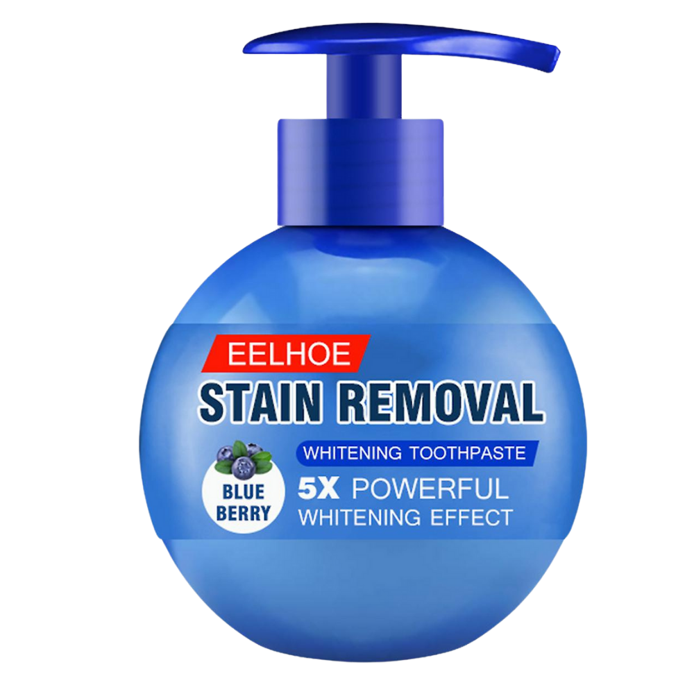 Dentifrice blanchisseur de dents et élimination rapide des taches
 -Myrtille - Ozerty