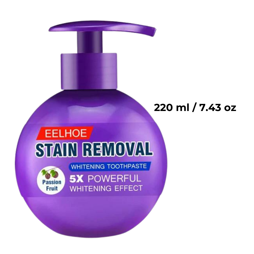 Dentifrice blanchisseur de dents et élimination rapide des taches
- Ozerty