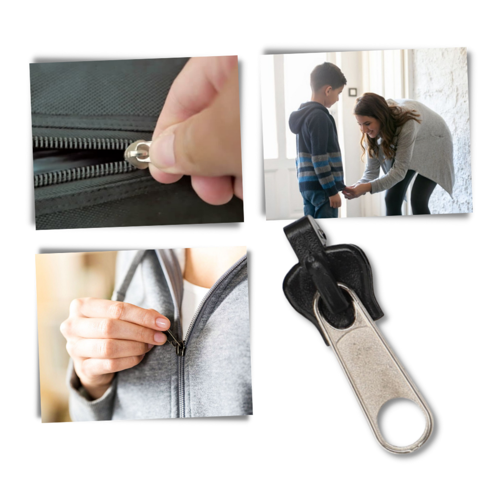 Curseur clipsable pour remplacer les fermetures éclair
 - Ozerty