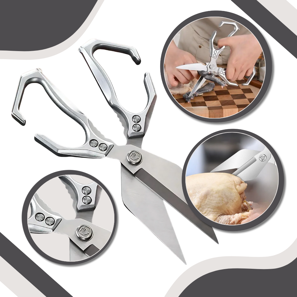 Ciseaux de cuisine ultra-tranchants - Ozerty