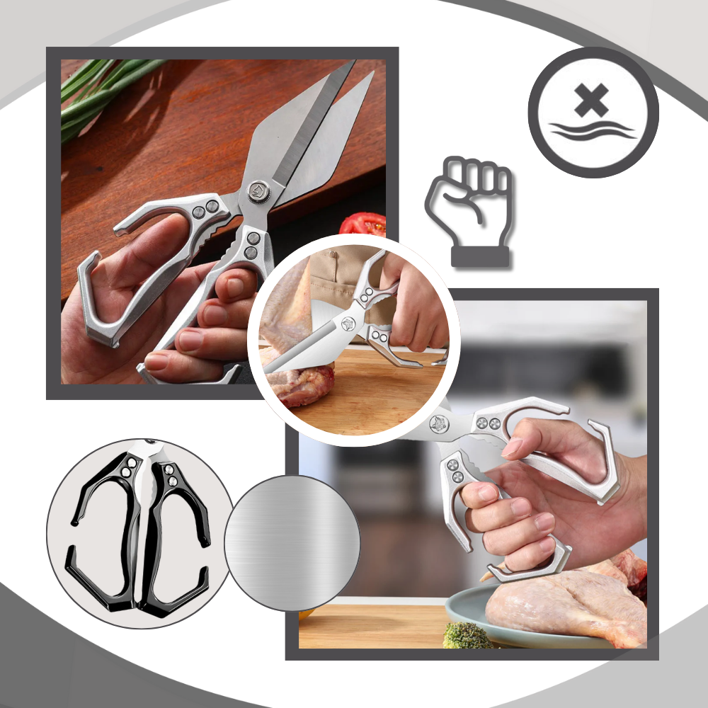 Ciseaux de cuisine ultra-tranchants - Ozerty