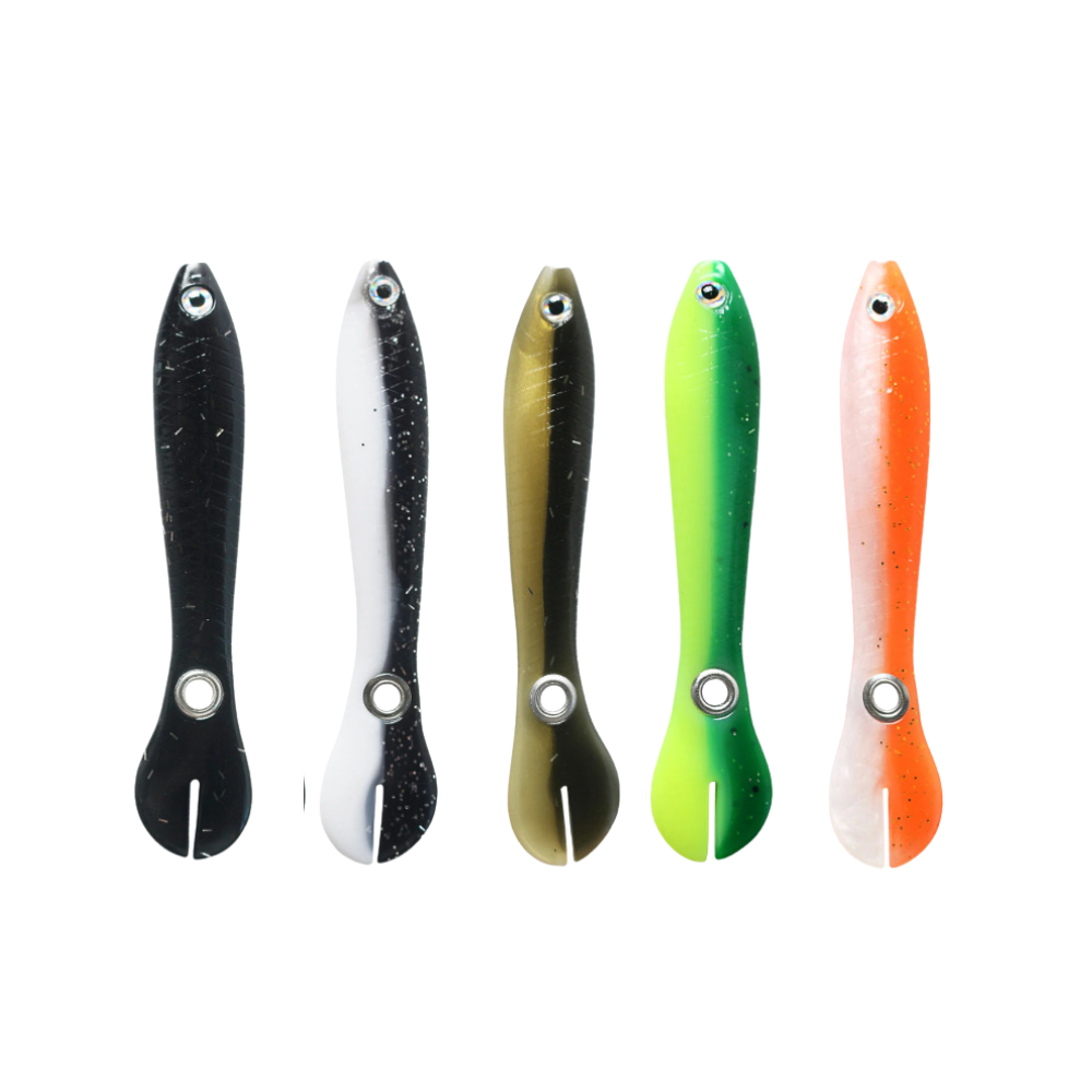 Appâts de pêche réalistes
 -Jeu de 5 pièces - Ozerty