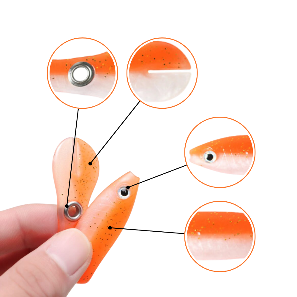 Appâts de pêche réalistes
- Ozerty