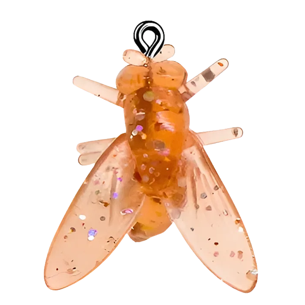 Appâts réalistes pour la pêche à la mouche -Marron - Ozerty