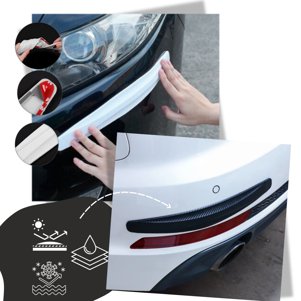 Bandes de protection réfléchissantes pour pare-chocs - Ozerty