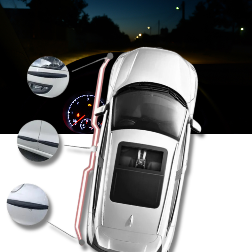 Bandes de protection réfléchissantes pour pare-chocs - Ozerty