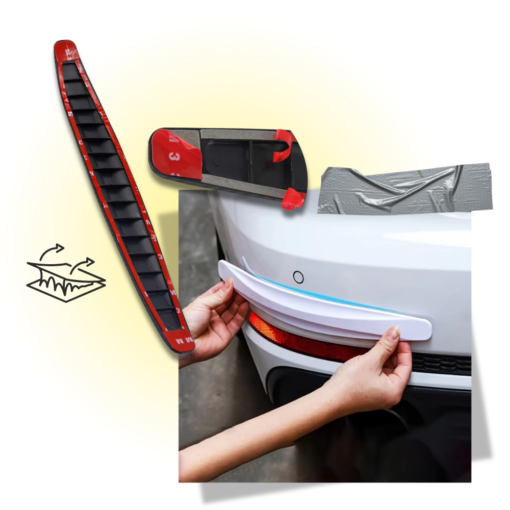 Bandes de protection réfléchissantes pour pare-chocs - Ozerty