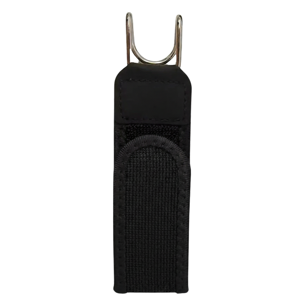 Ceinture élastique latérale à crochets métalliques pour homme -Noir - Ozerty