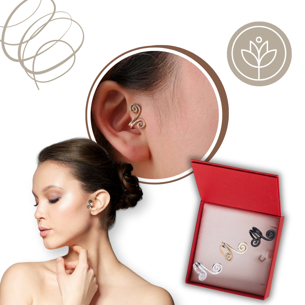 Boucles d'oreilles magnétiques d'acupression - Ozerty