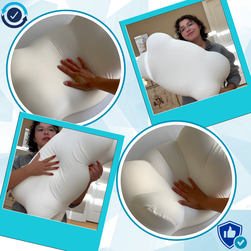 Oreiller ergonomique nuit calme - Ozerty