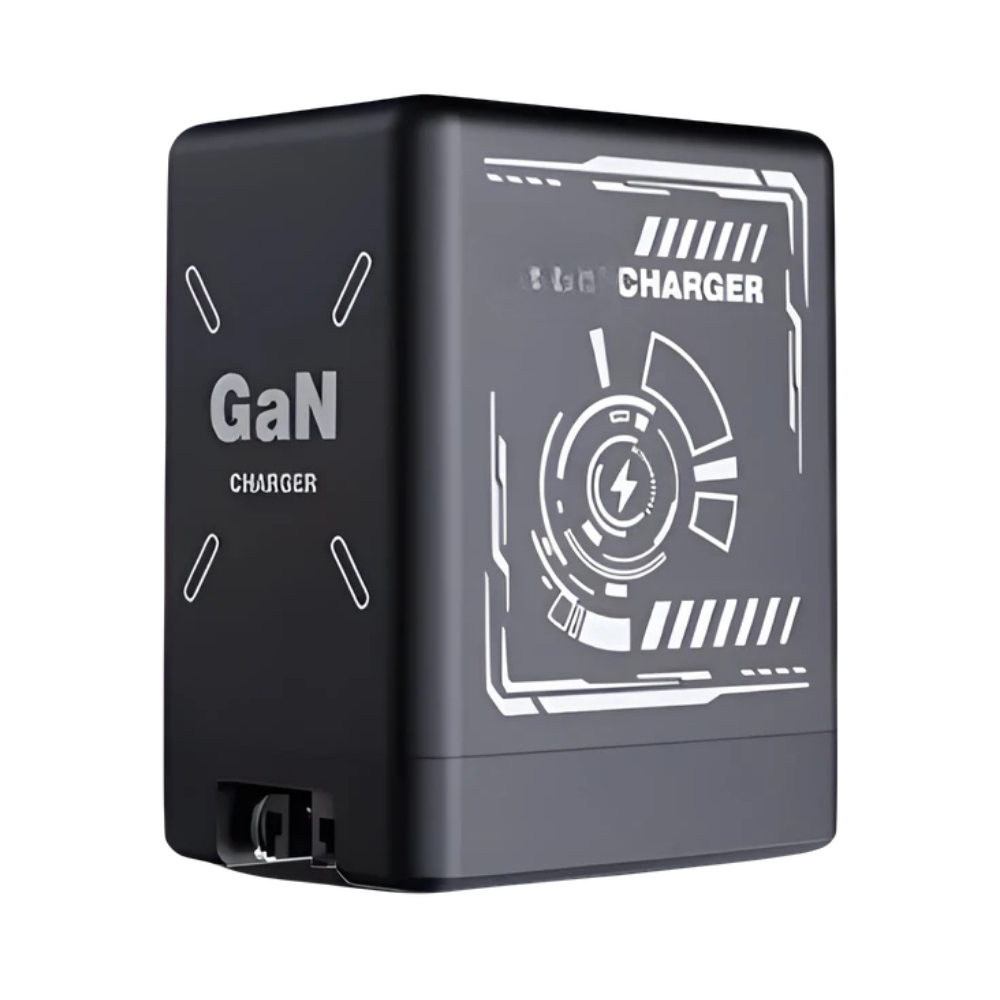 Chargeur mural double à câble rétractable - Ozerty