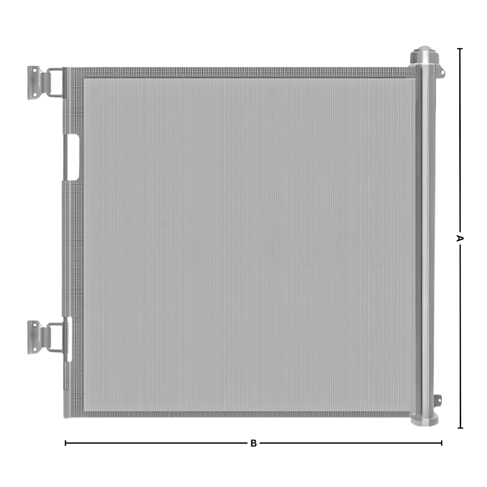 Barrière rétractable en maille pour animaux domestiques et bébés - Ozerty