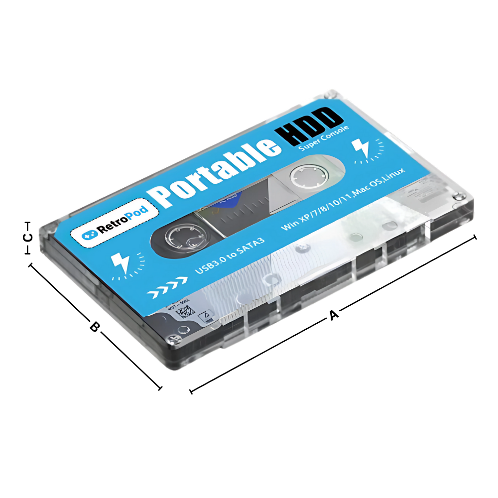 Console de jeu rétro - Ozerty