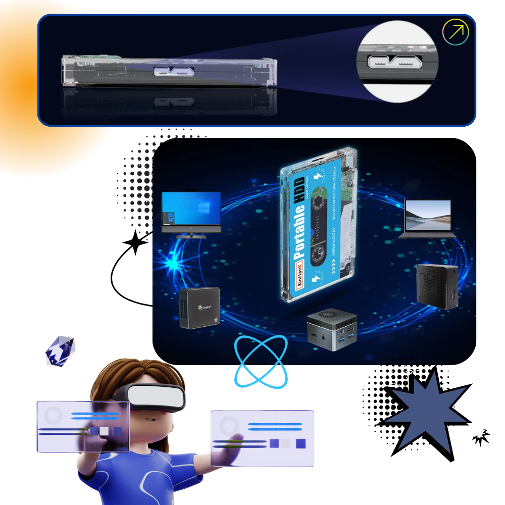 Console de jeu rétro - Ozerty