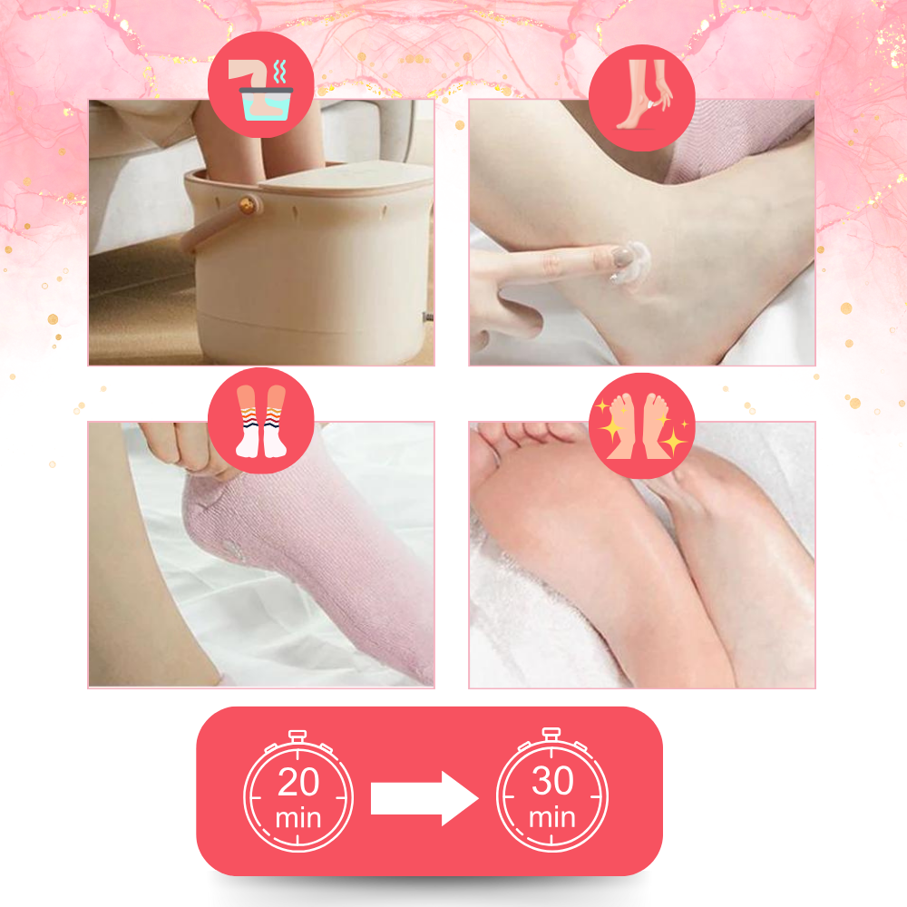 Chaussettes avec Lotions Revitalisantes intégrées - Ozerty