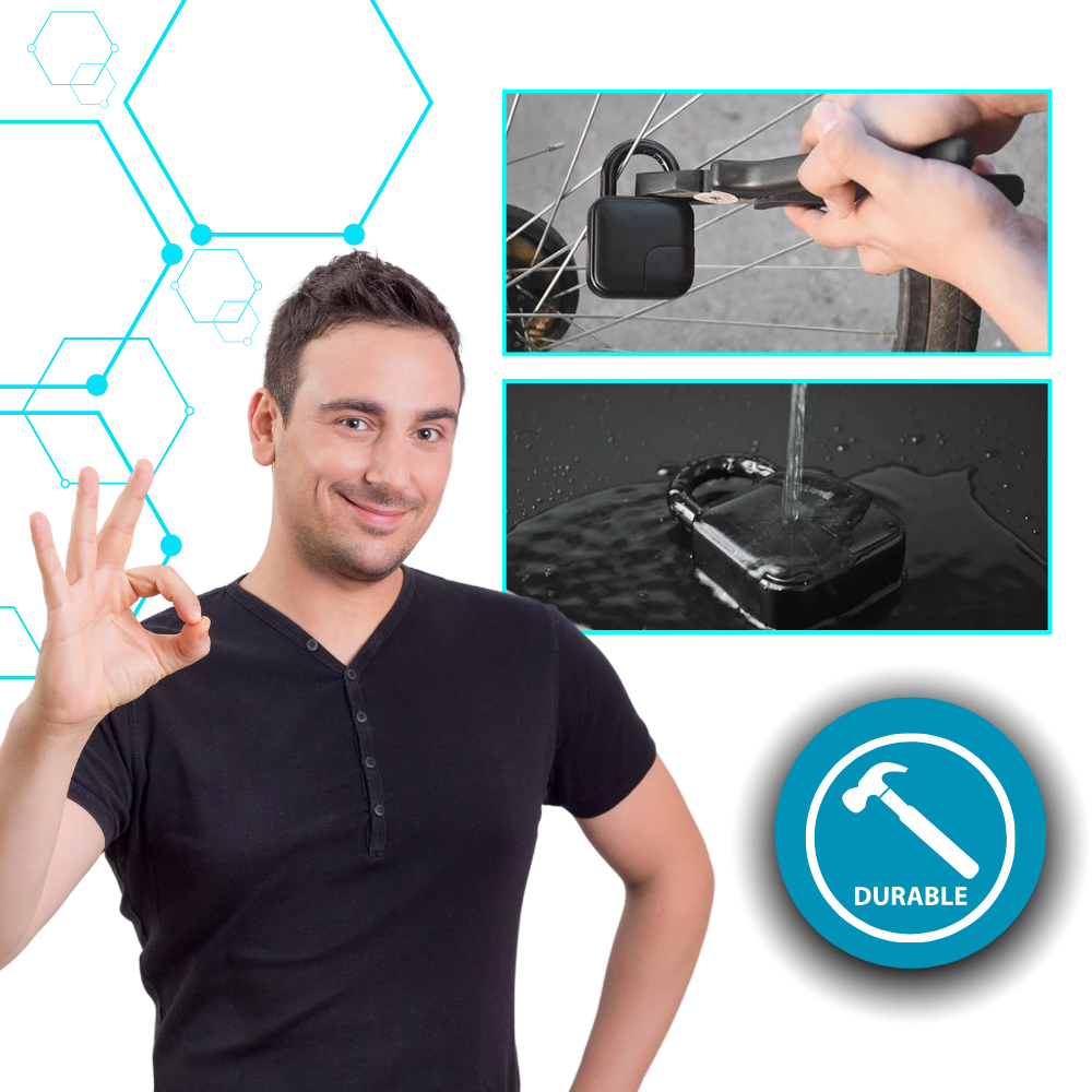 Serrure intelligente résistante à empreinte digitale - Ozerty