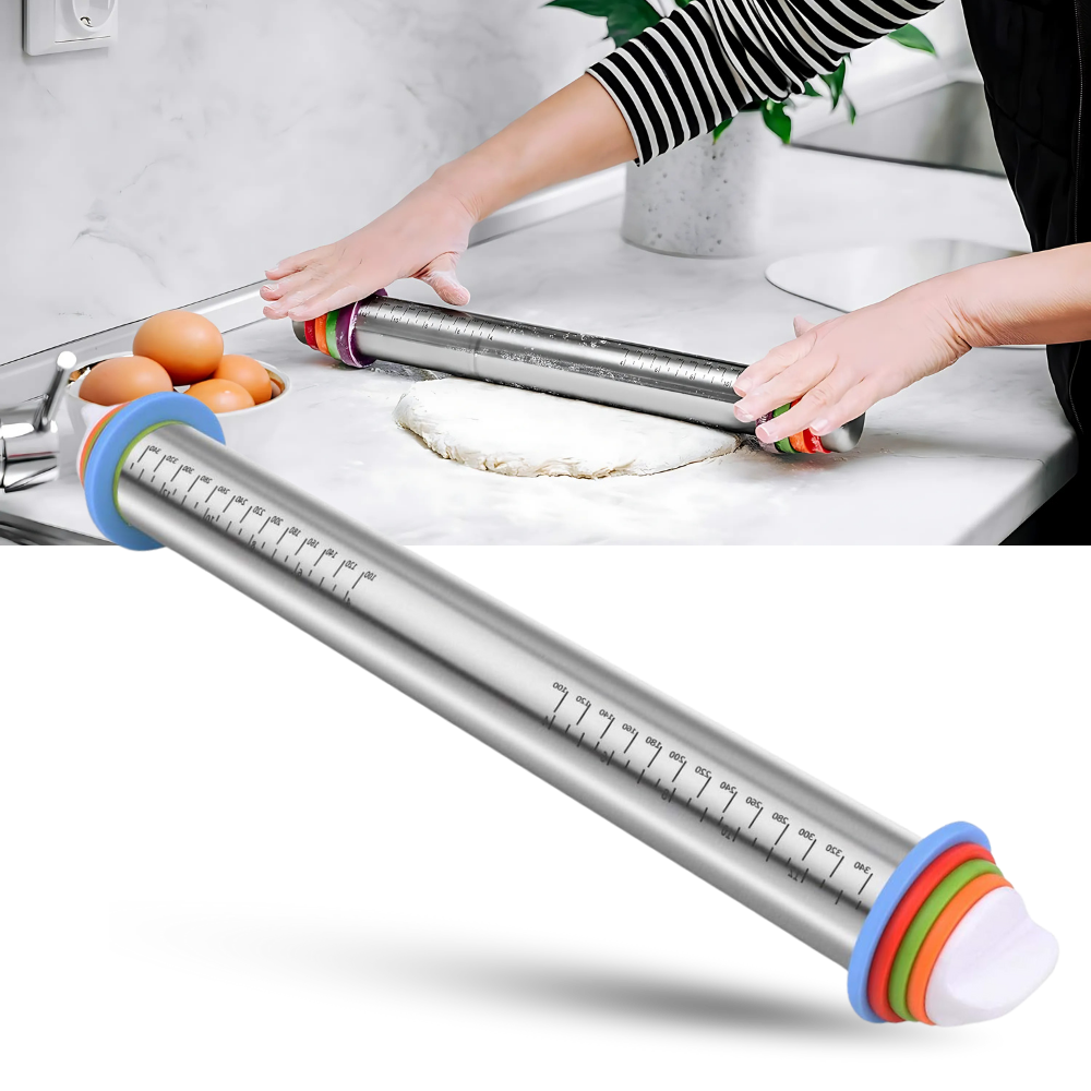 Rouleau à Pâtisserie Ajustable - Ozerty