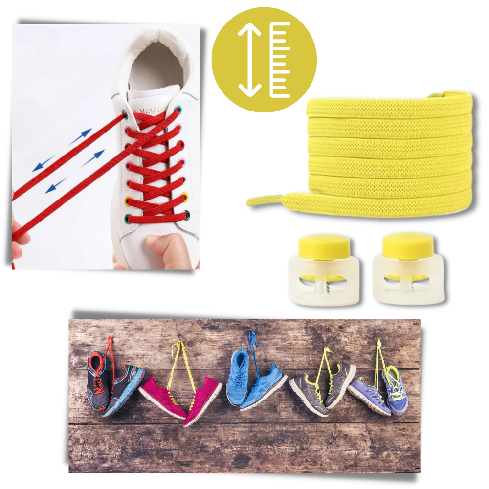 Lacets de fermeture sûrs et à la mode
- Ozerty