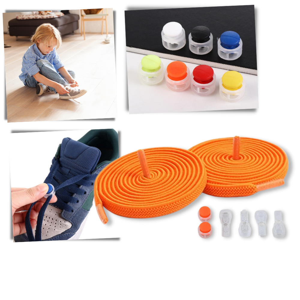 Lacets de fermeture sûrs et à la mode
 - Ozerty