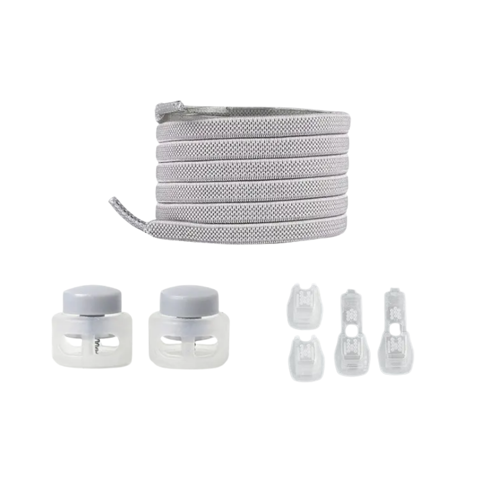 Lacets de fermeture sûrs et à la mode
-Gris clair - Ozerty