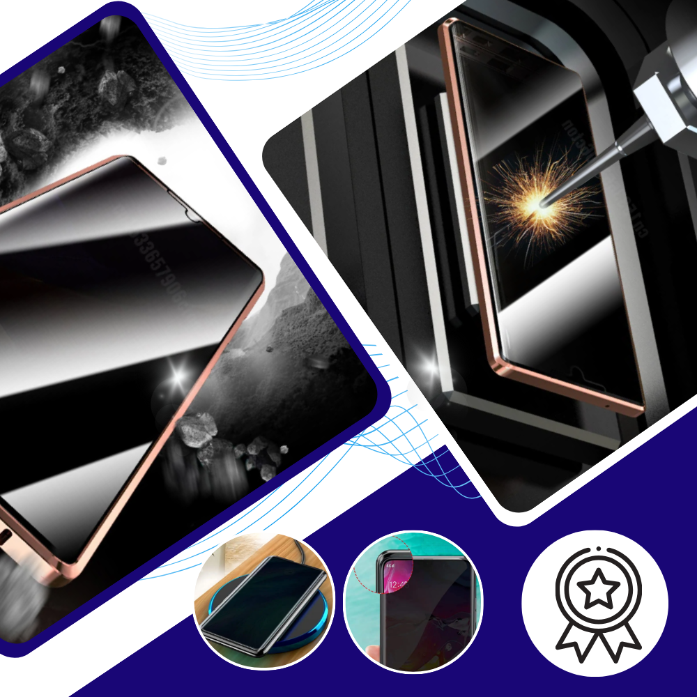 Coque de téléphone Samsung et verre de confidentialité - Ozerty