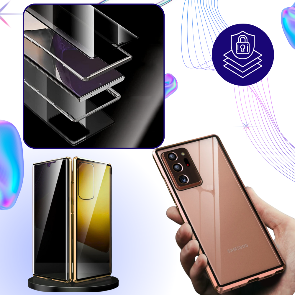 Coque de téléphone Samsung et verre de confidentialité - Ozerty