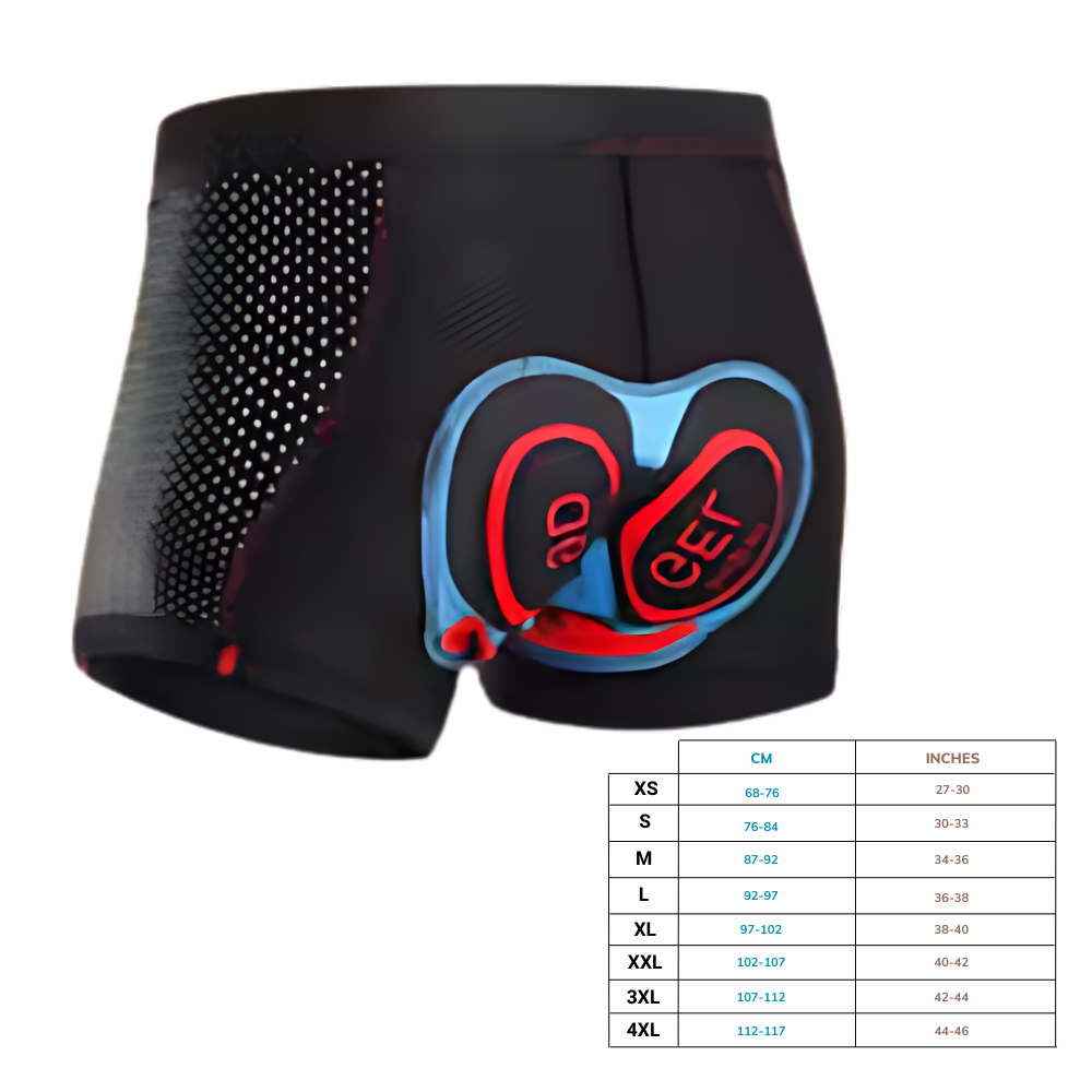 Short de vélo rembourré sans coutures - Ozerty