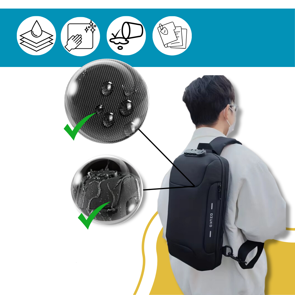 Sac à bandoulière antivol - Ozerty