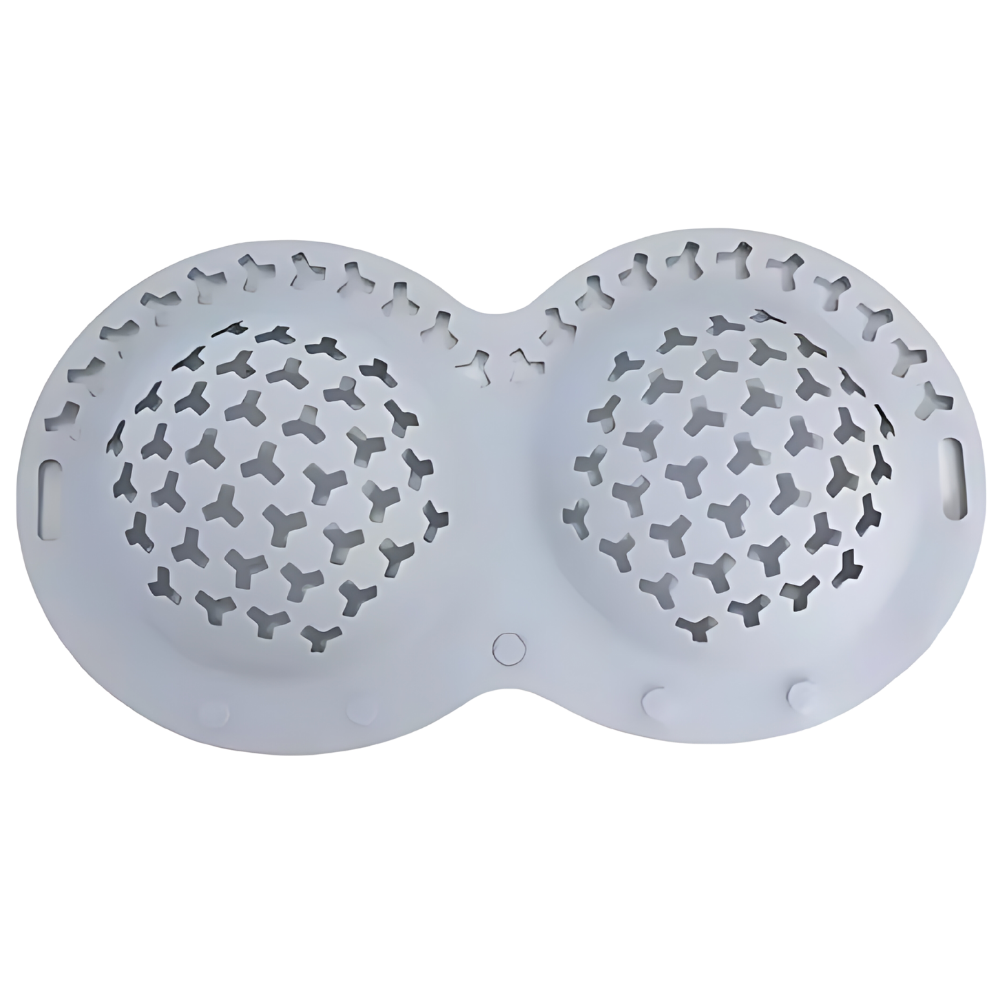 Sacs de lavage pour soutiens-gorge à fermeture sécurisée
 -Gris - Ozerty