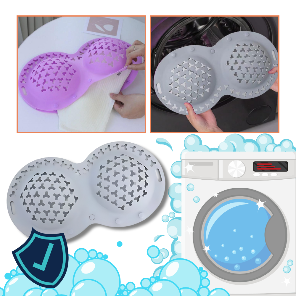 Sacs de lavage pour soutiens-gorge à fermeture sécurisée
 - Ozerty