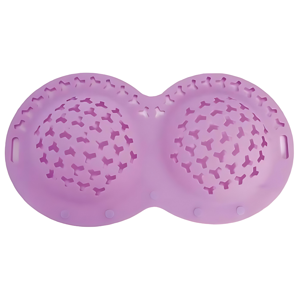 Sacs de lavage pour soutiens-gorge à fermeture sécurisée
 -Violet - Ozerty