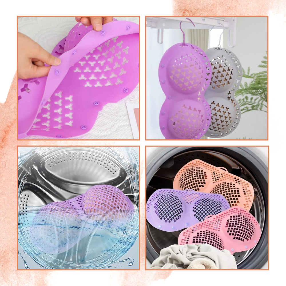 Sacs de lavage pour soutiens-gorge à fermeture sécurisée
 - Ozerty