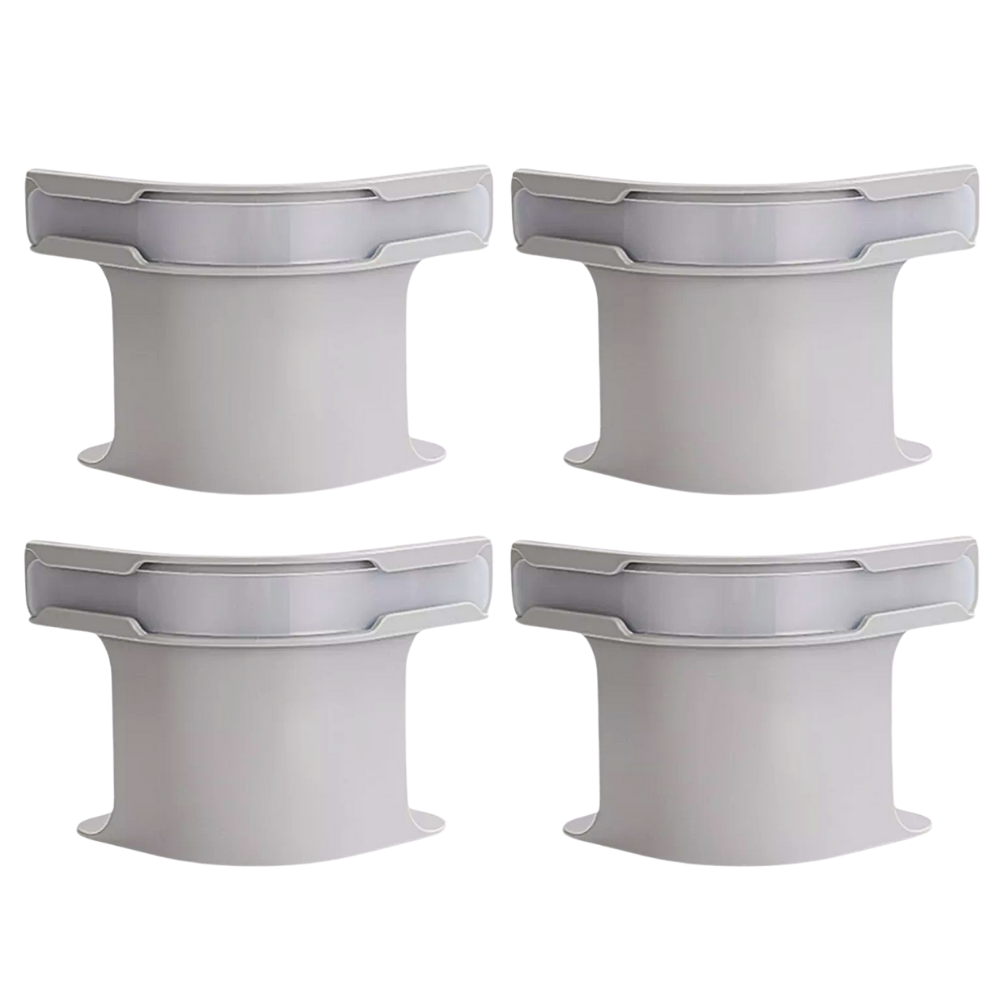 Clips pour drap housse -Gris - Ozerty