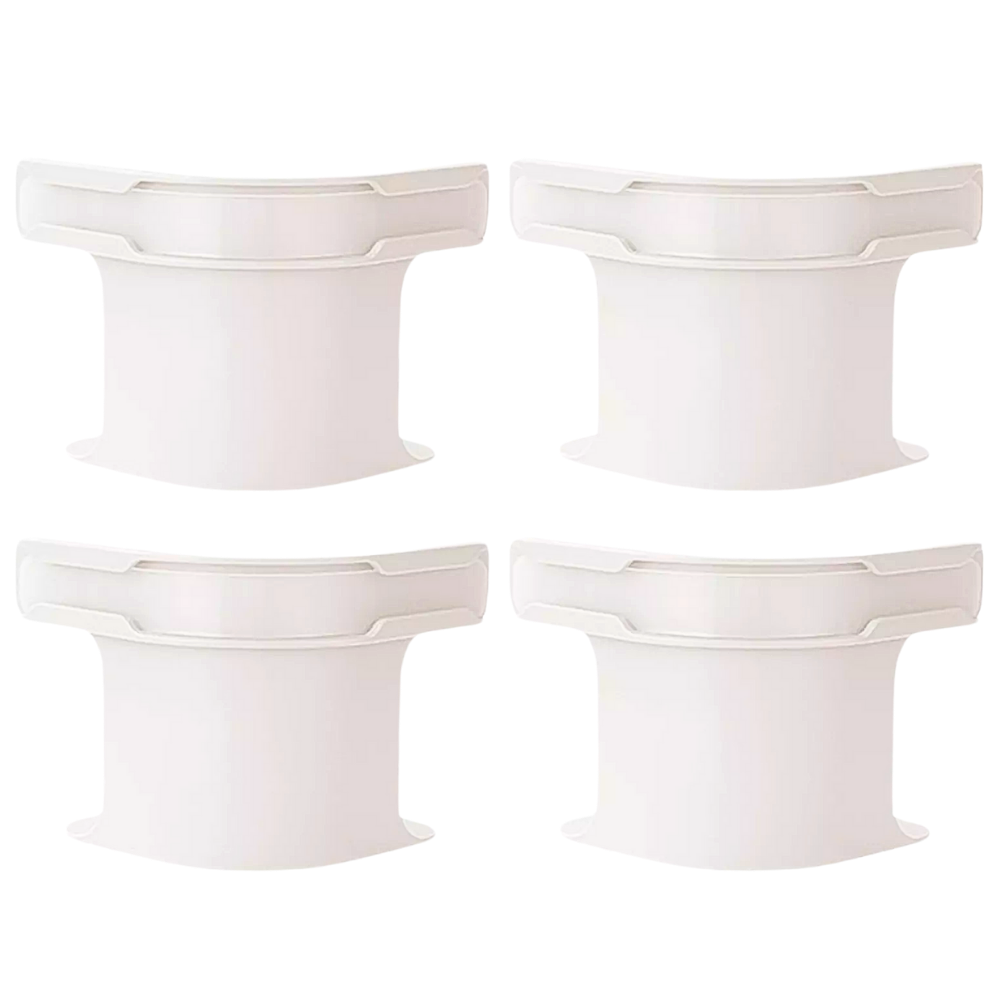 Clips pour drap housse -Blanc - Ozerty