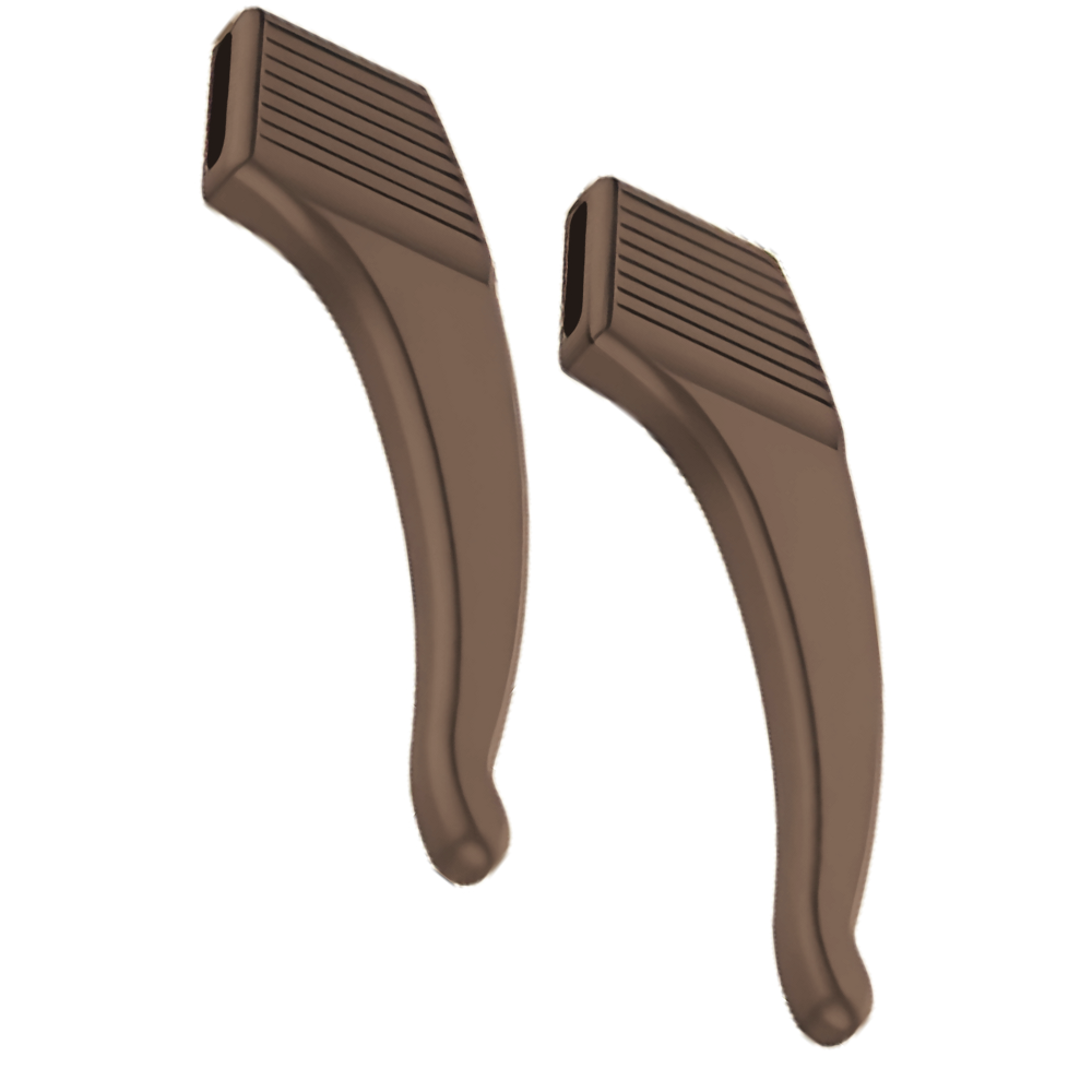 Crochets antidérapants pour lunettes -Marron - Ozerty