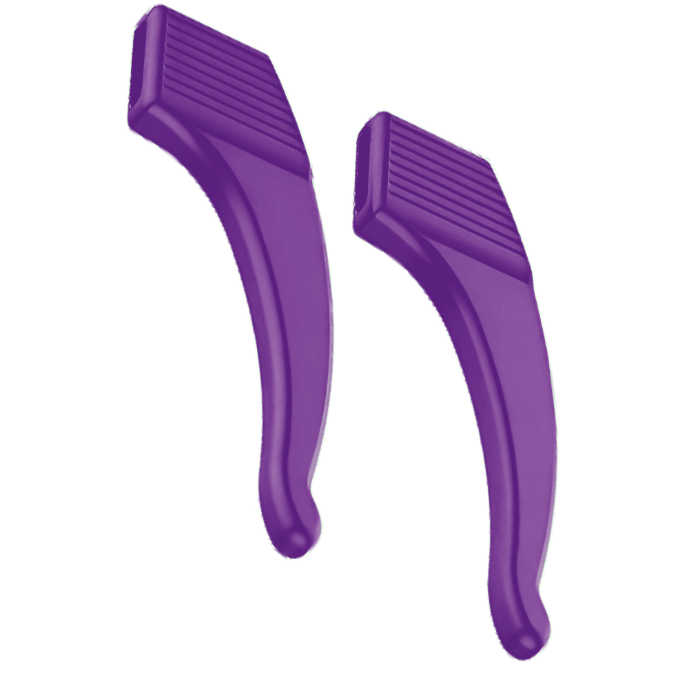 Crochets antidérapants pour lunettes -Violet - Ozerty