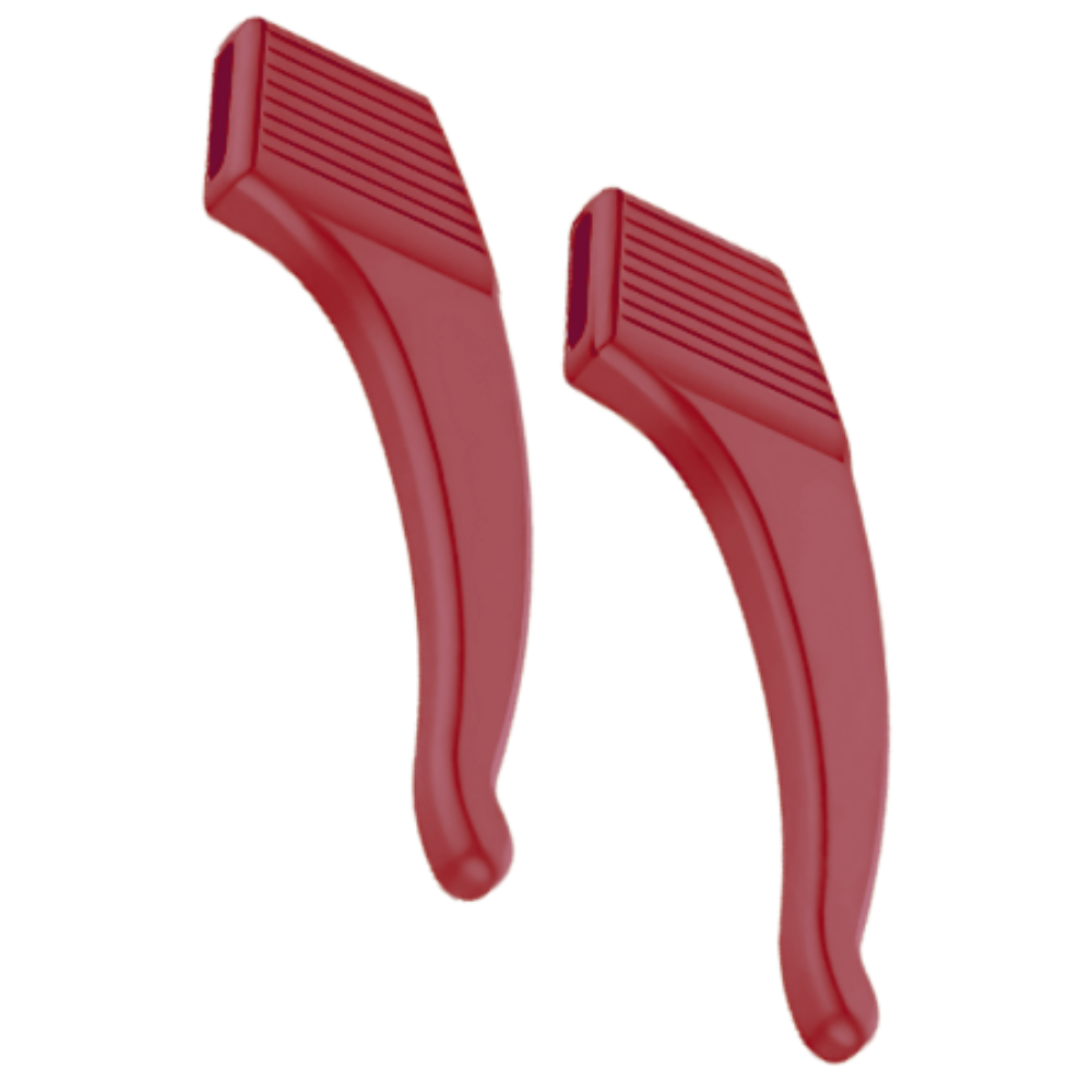 Crochets antidérapants pour lunettes -Rouge - Ozerty