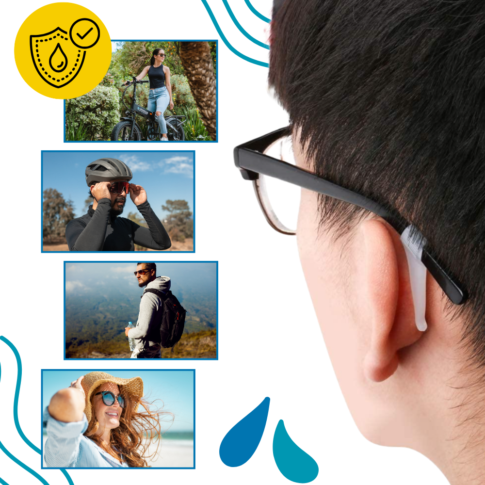 Crochets antidérapants pour lunettes - Ozerty