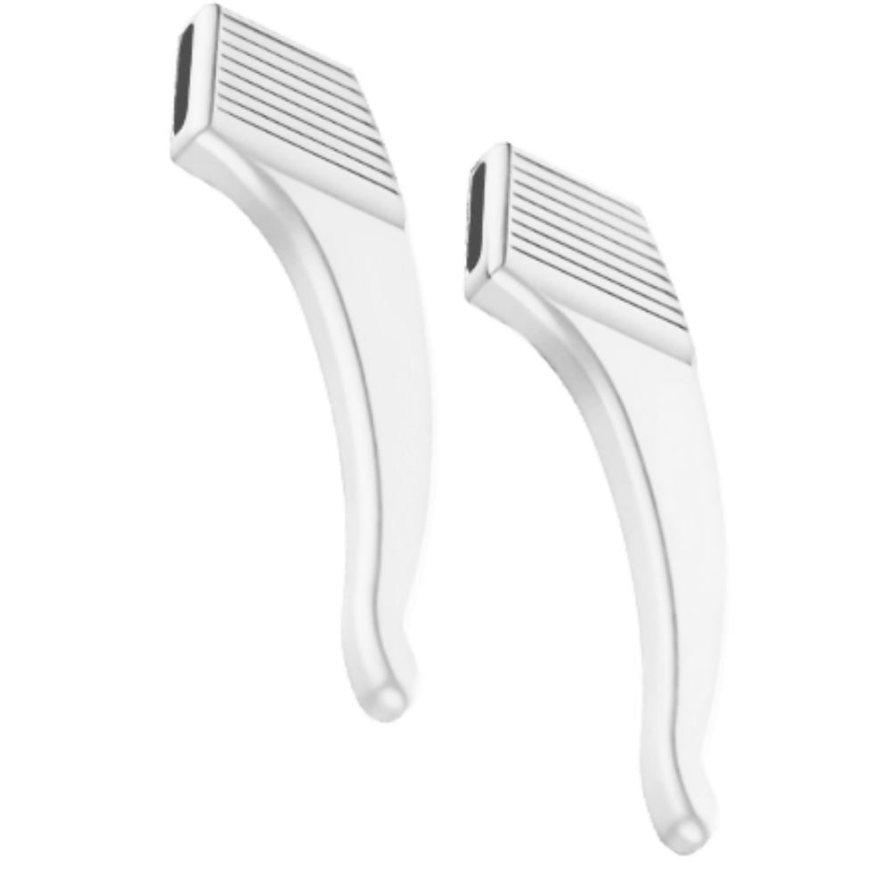 Crochets antidérapants pour lunettes -Blanc - Ozerty