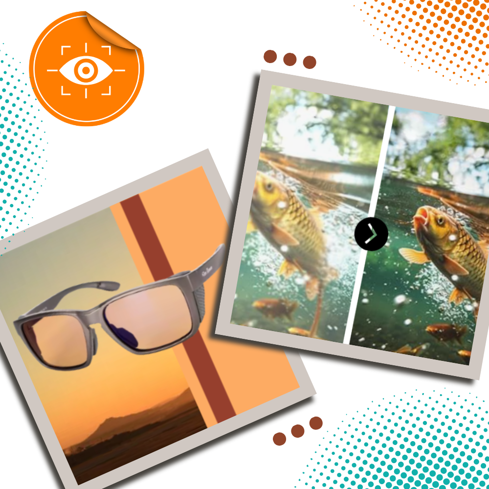 Lunettes polarisantes de pêche - Ozerty