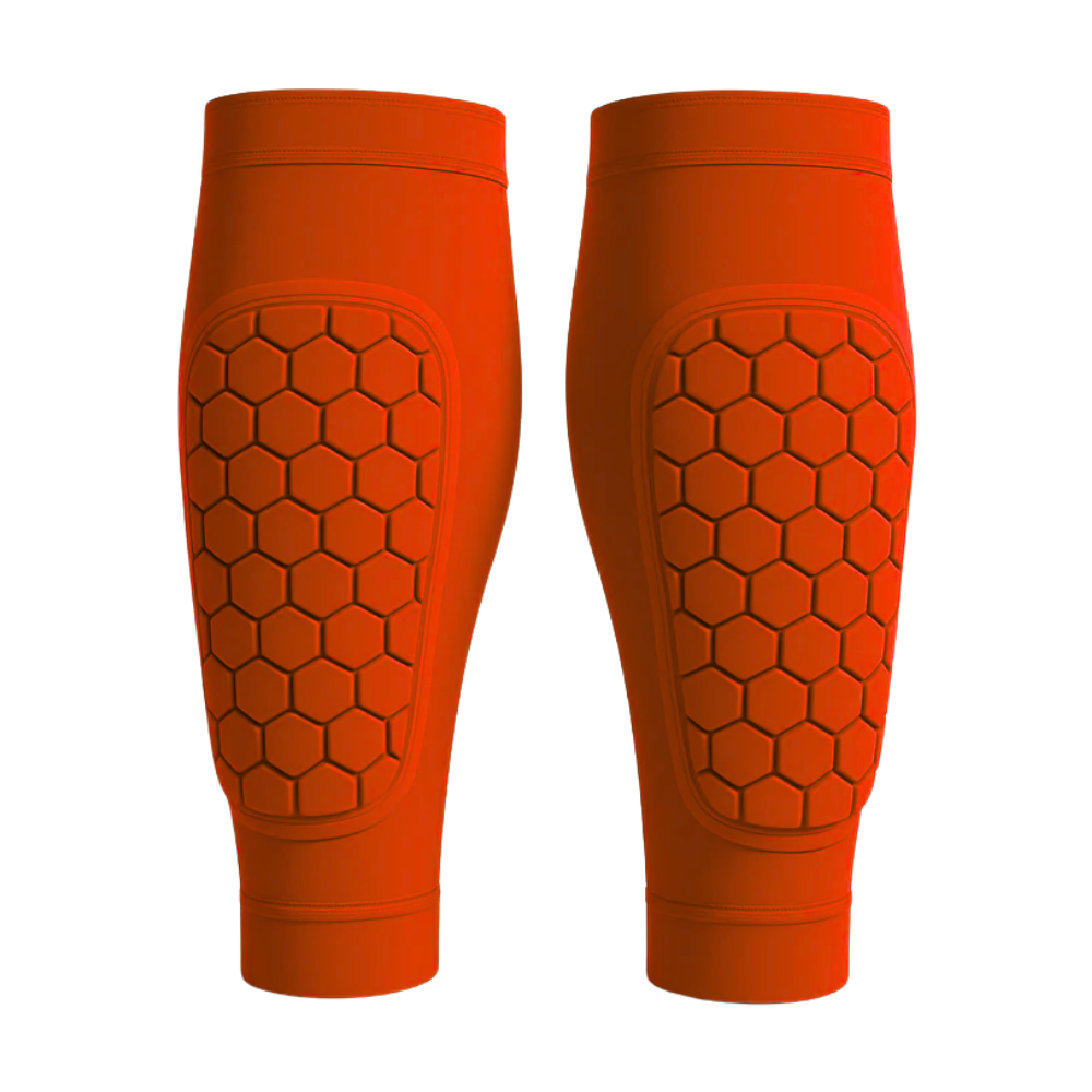 Manchon de compression pour tibia -Orange - Ozerty