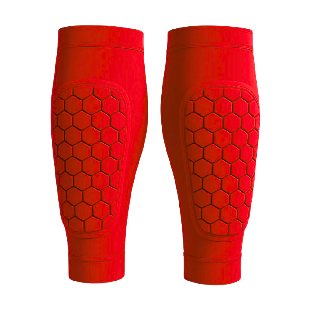 Manchon de compression pour tibia -Rouge - Ozerty