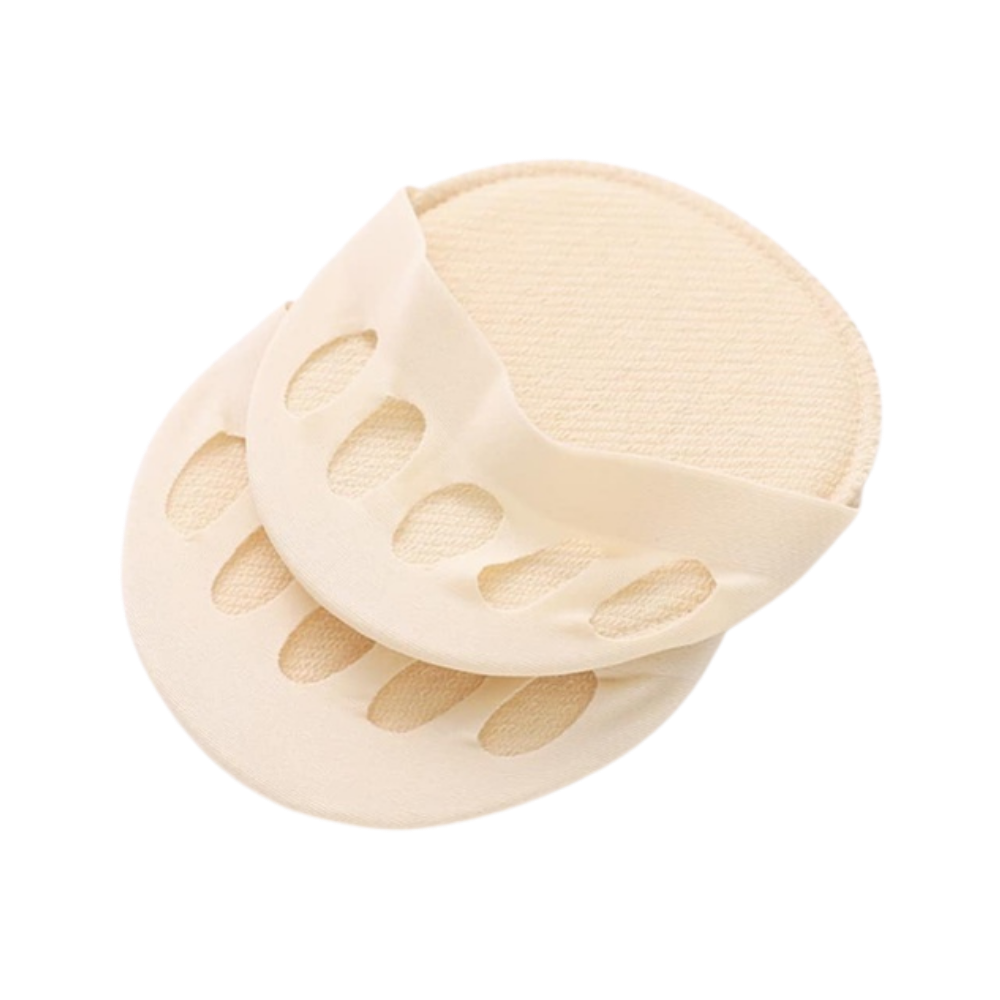 Coussinets pour pieds à absorption de chocs
 -1 paire Beige - Ozerty