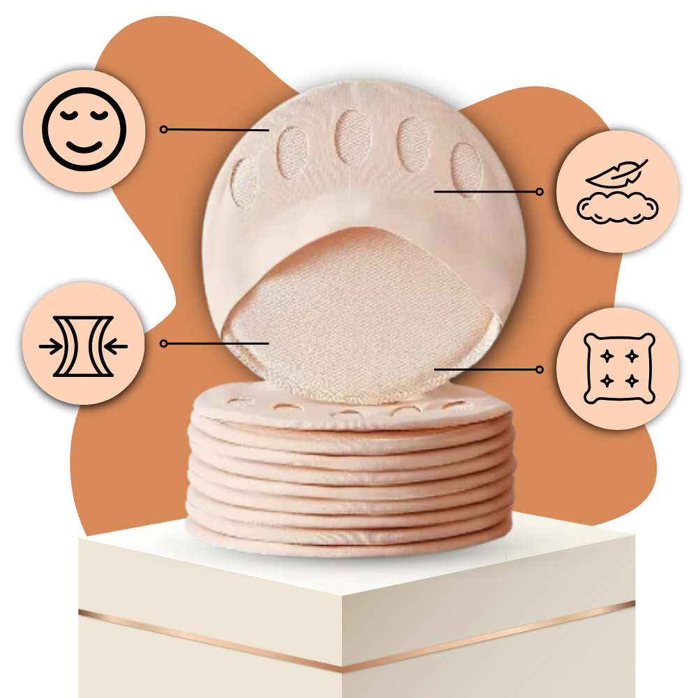 Coussinets pour pieds à absorption de chocs
 - Ozerty