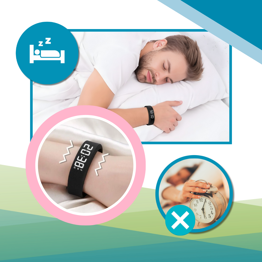 Réveil Bracelet silencieux - Ozerty