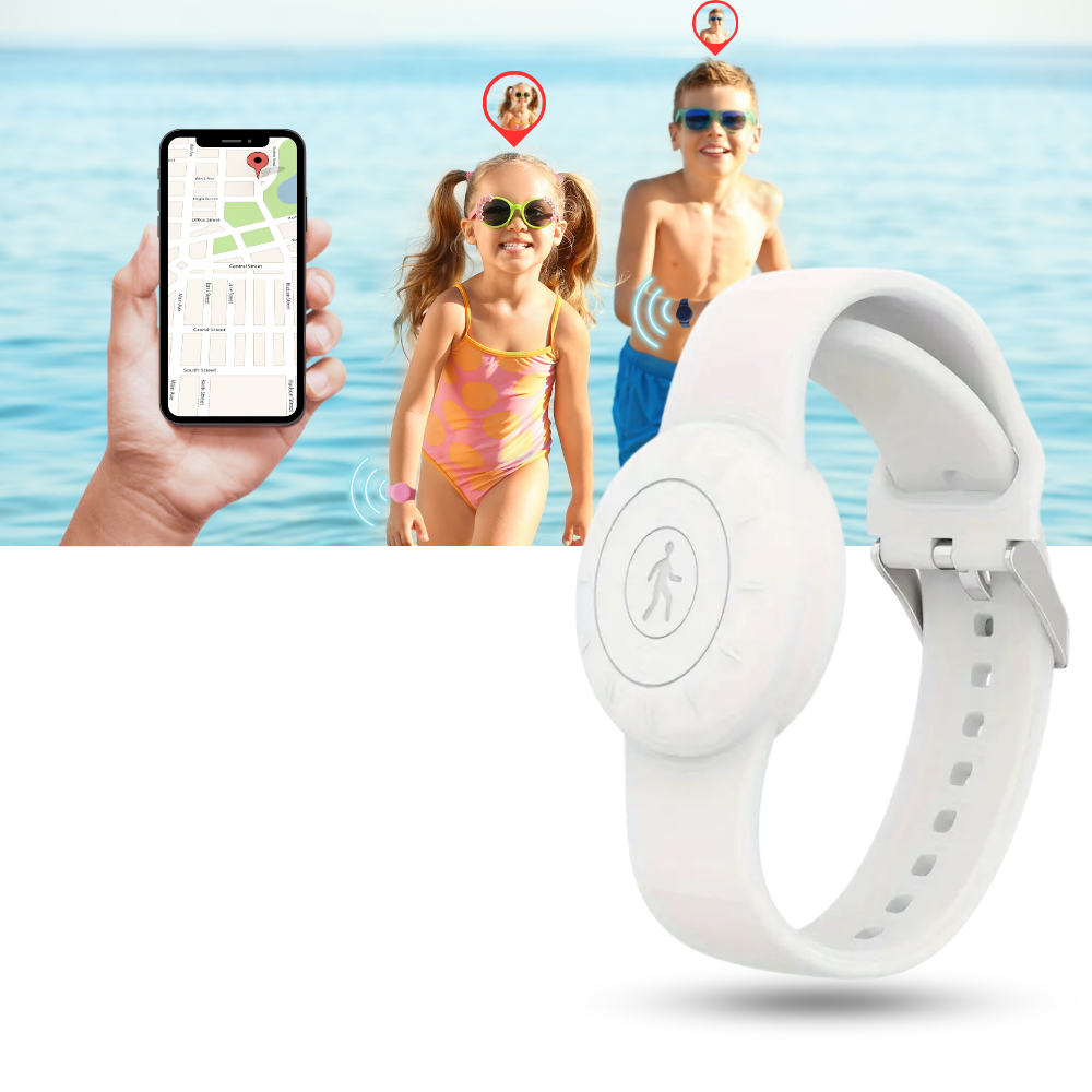 Montre AirTag en silicone - Ozerty