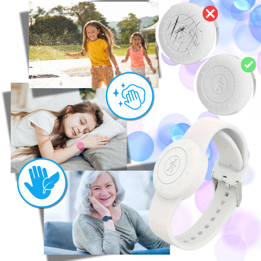 Montre AirTag en silicone - Ozerty