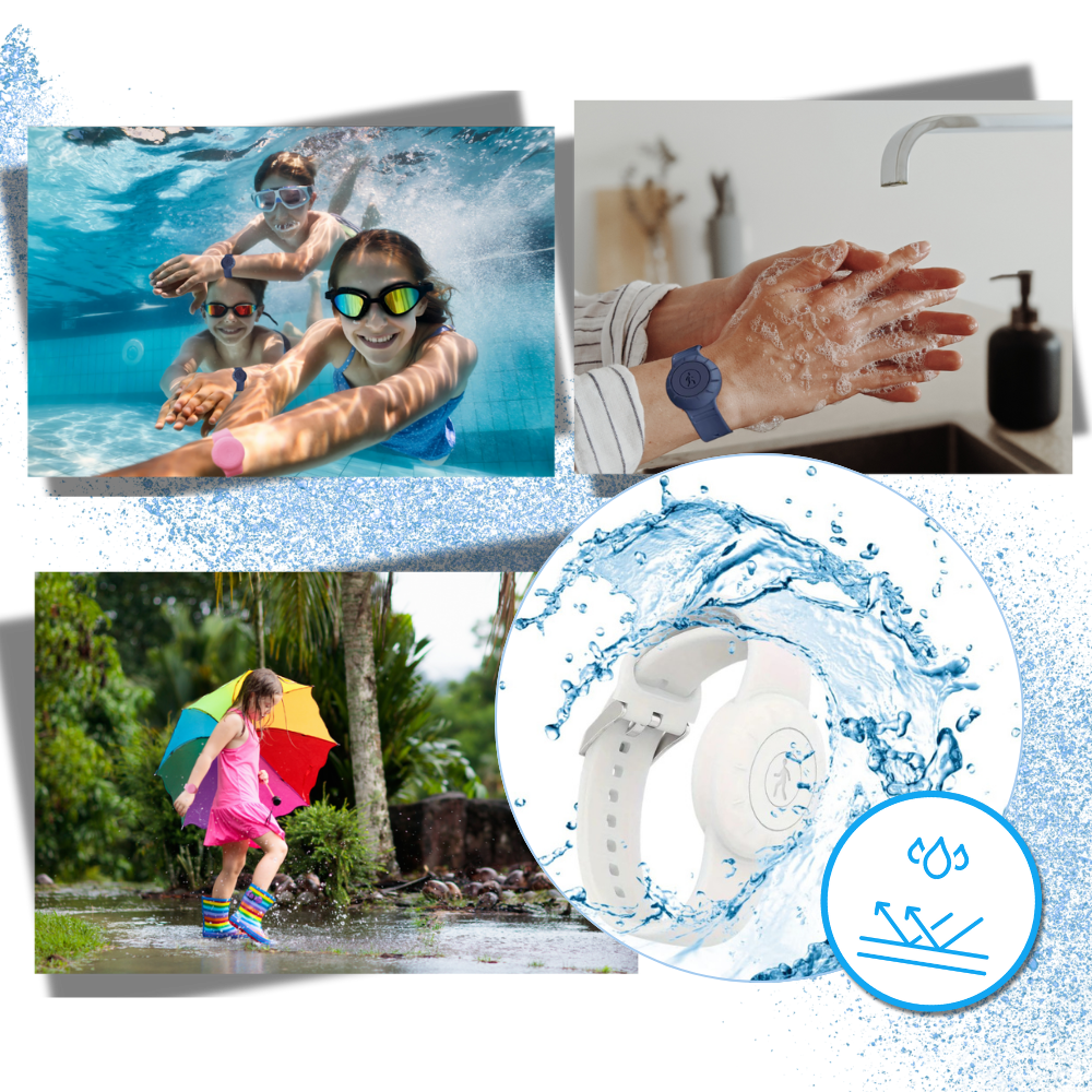 Montre AirTag en silicone - Ozerty